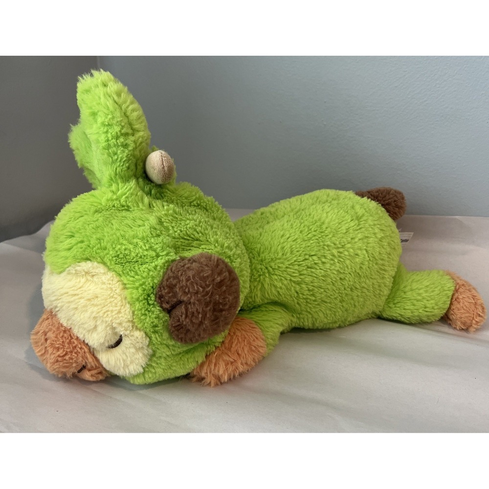 Pokemon Center Relaxing Grookey Stuffed Plush Soft Sleeping Laying Nintendo 2021